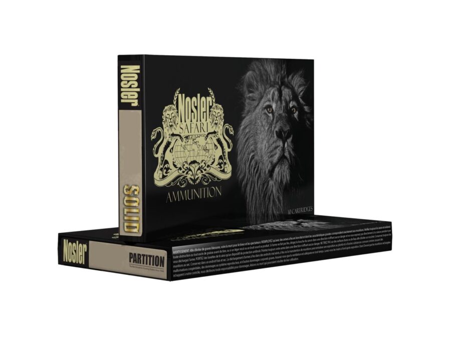 Nosler Safari Rifle Ammunition .470 NE 500 gr SLD 2300 fps - 10/box