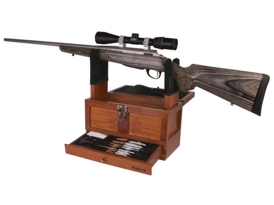 Outers 25 Piece Universal Wood Gun Cleaning Tool Box