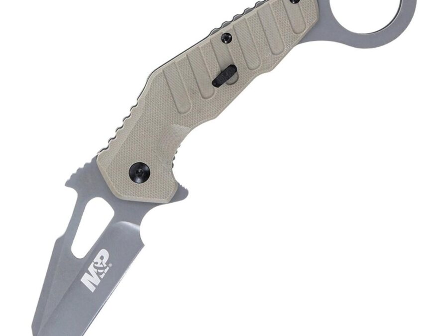 Smith & Wesson M&P Extreme Ops Karambit Knife 3" Blade FDE