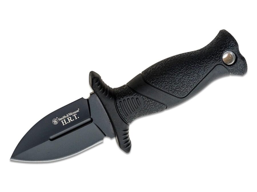 Smith & Wesson HRT Fixed Blade Boot Knife 2" Blade Black