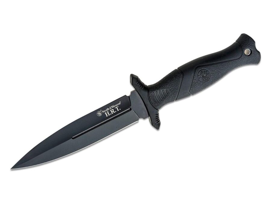Smith & Wesson HRT Fixed Blade Boot Knife 5 1/2" Blade Black