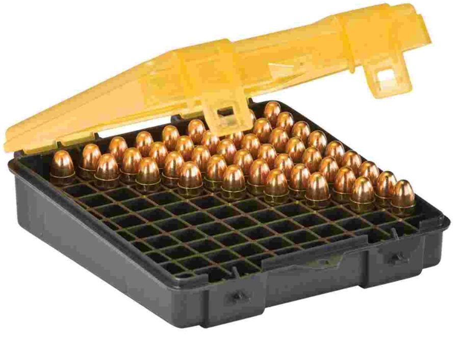 Plano Flip Top Handgun Ammo Case 9mm/.381