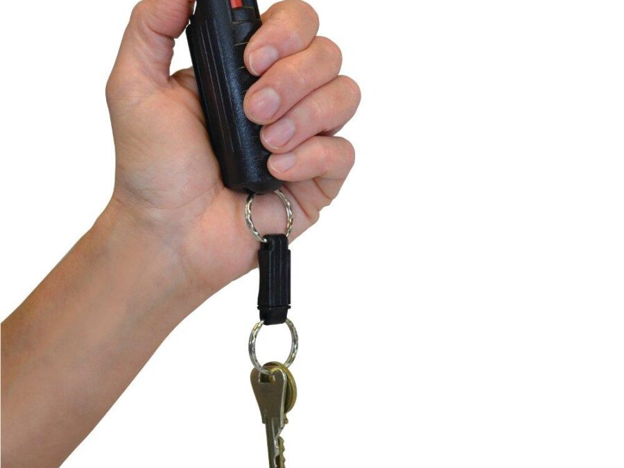 Personal Security 12 oz Pepper Spray w Black hard case