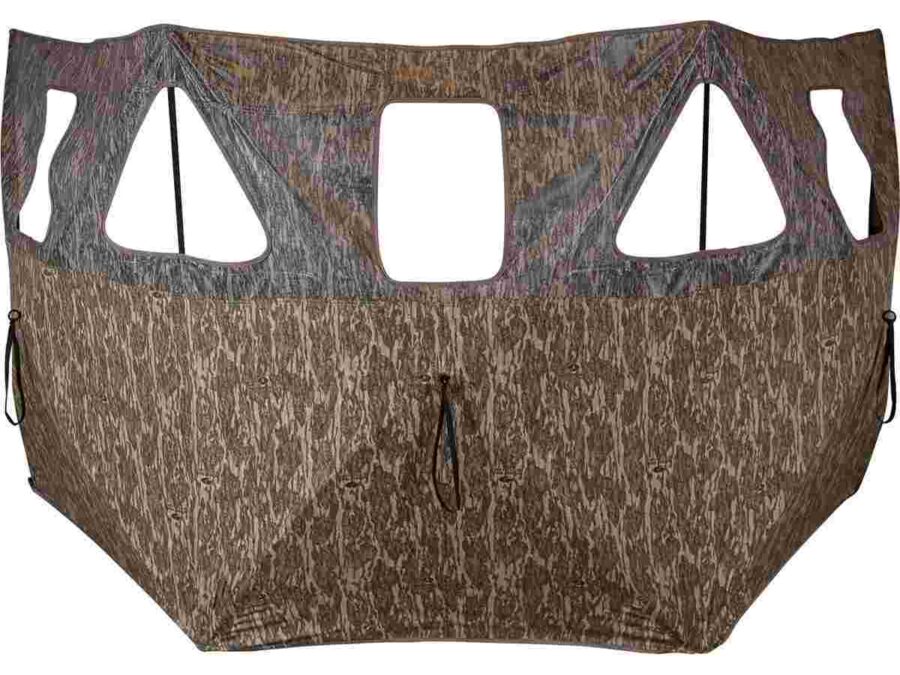 Primos Double Bull 3 Panel Stakeout Blind Mossy Oak New Bottomland