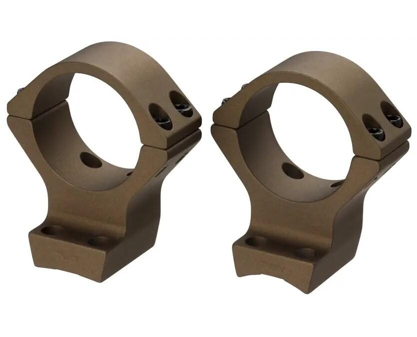 Browning 2-Piece X-Bolt Scope Mounts 30mm High - Smoke Bronze Cerakote