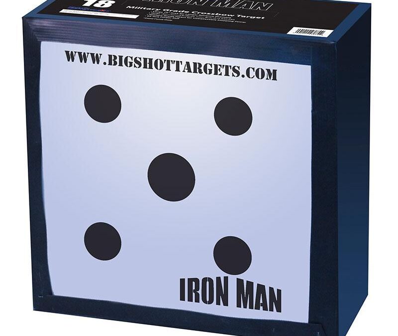 Big Shot Iron Man 18" Crossbow High Kinetic Energy Target