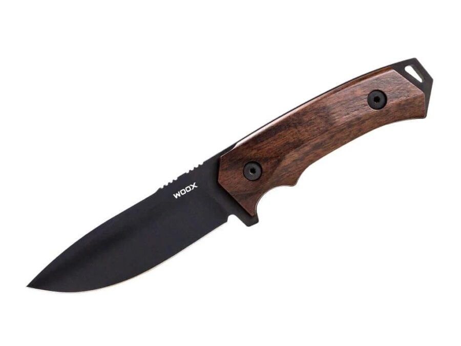 WOOX Rock 62 Fixed Blade Knife - Walnut