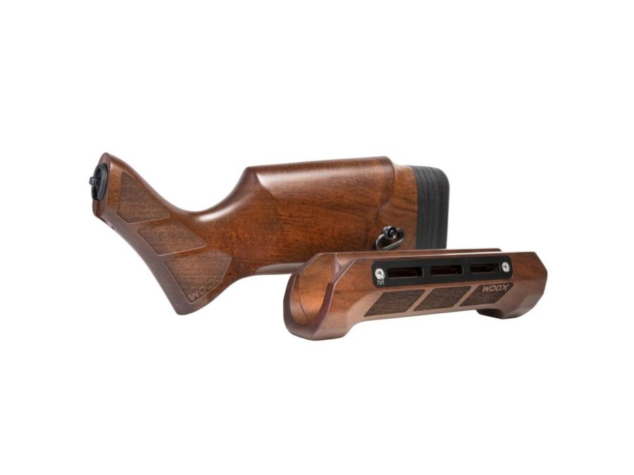 WOOX Gladiatore Stock and Forend Kit for Mossberg 500 6.75" Action Tube Walnut