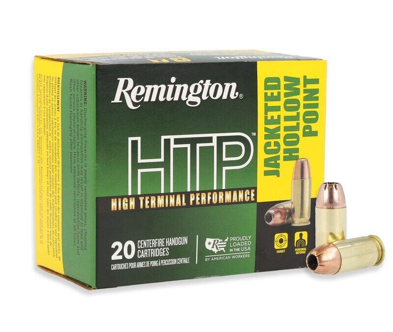 Remington HTP High Terminal Performance Handgun Ammo .45 Auto 230gr JHP 835 fps 20/ct