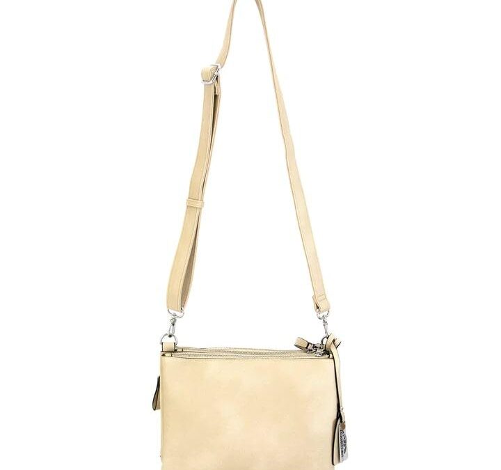 Rugged Rare Iris Concealed Carry Purse Taupe