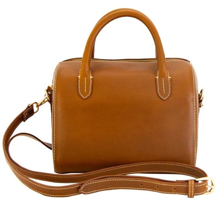 Rugged Rare S&W Barrel Bag Concealed Carry Purse Tan
