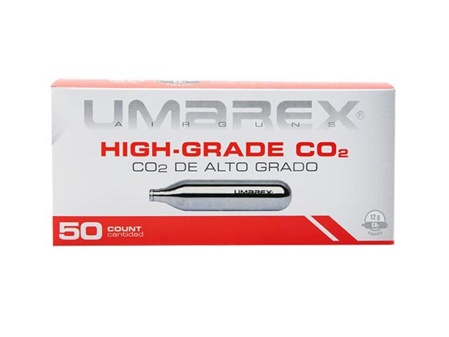 Umarex Air Cartridges 12g CO2 Cylinders 50 Pack