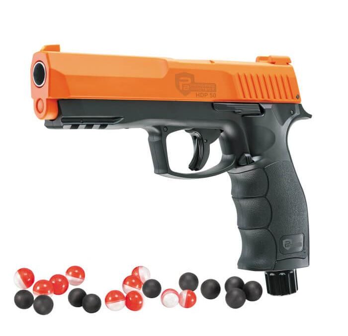 Umarex Prepared2Protect Pepper Pistol .50 cal Orange and Black with 10 Dummy Rounds and 10 Pepper Rounds