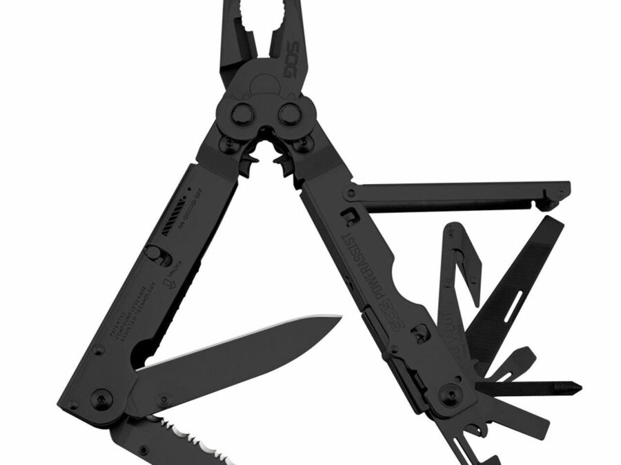 SOG Powerassist Black Multi Tool Nylon Sheath