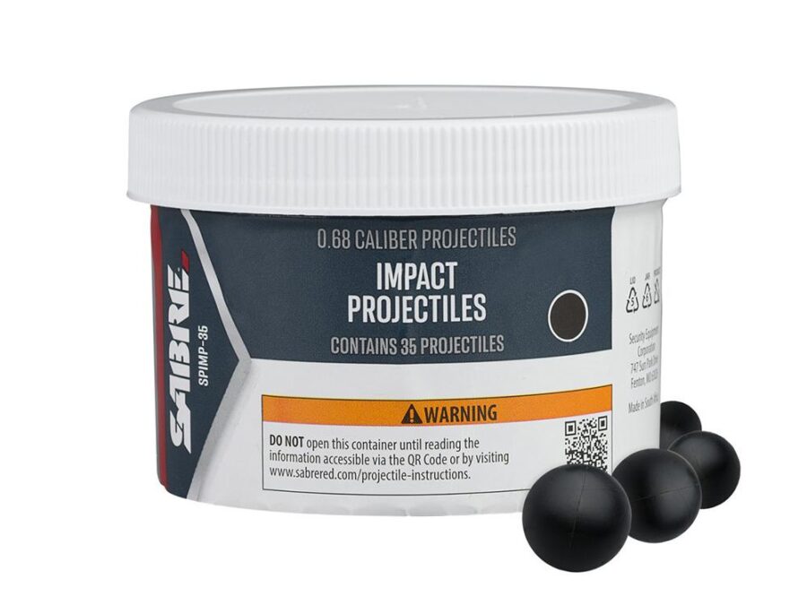 Sabre Impact 0.68 Caliber Projectiles 35/ct