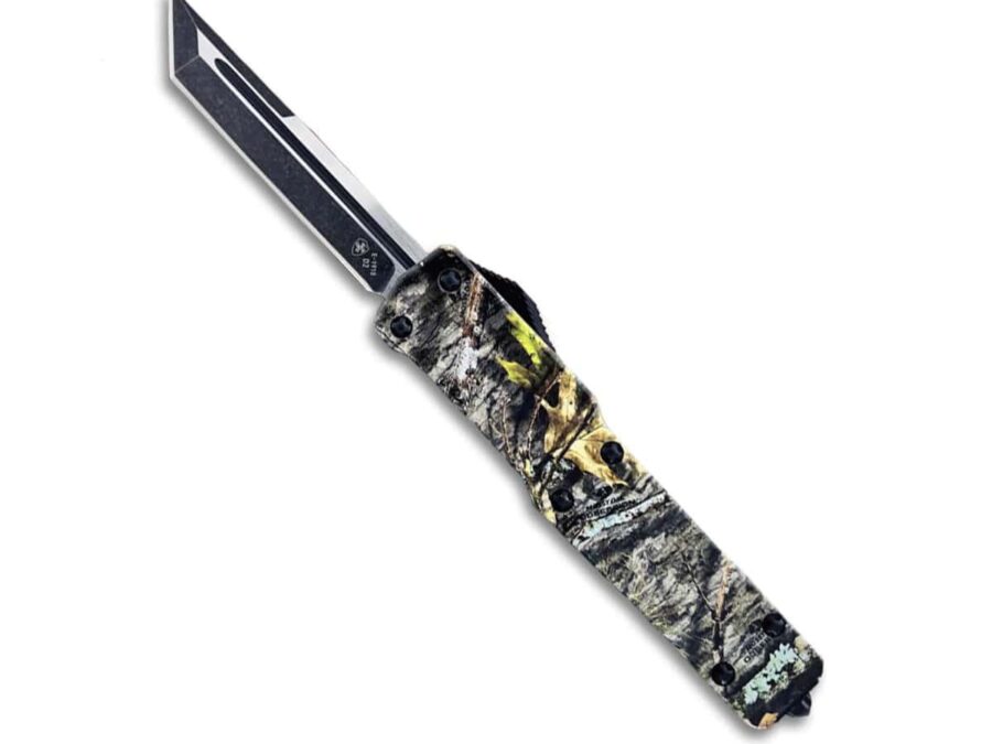 Templar Knife Premium Weighted Small Knife 3" D2 Tanto Blade Mossy Oak Obsession
