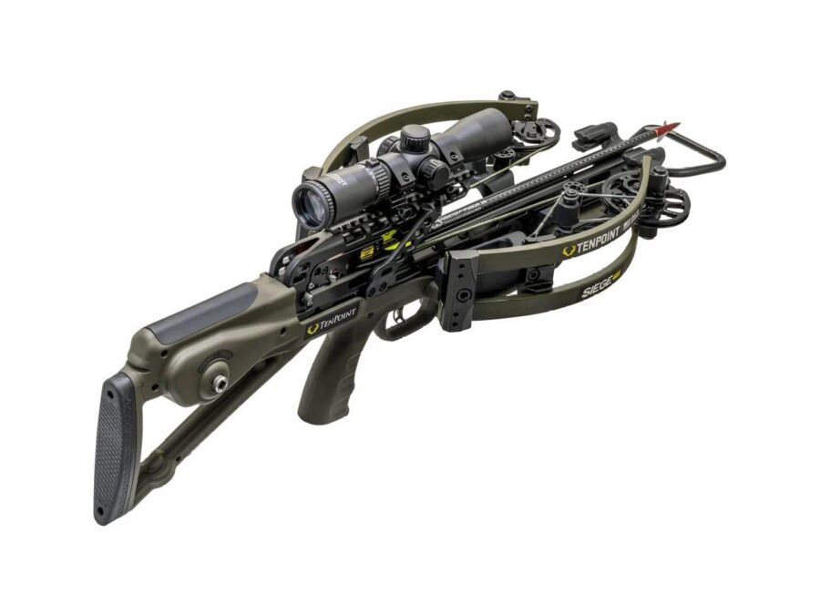 TenPoint Siege 425 ACUslide RangeMaster 100 Scope Moss Green
