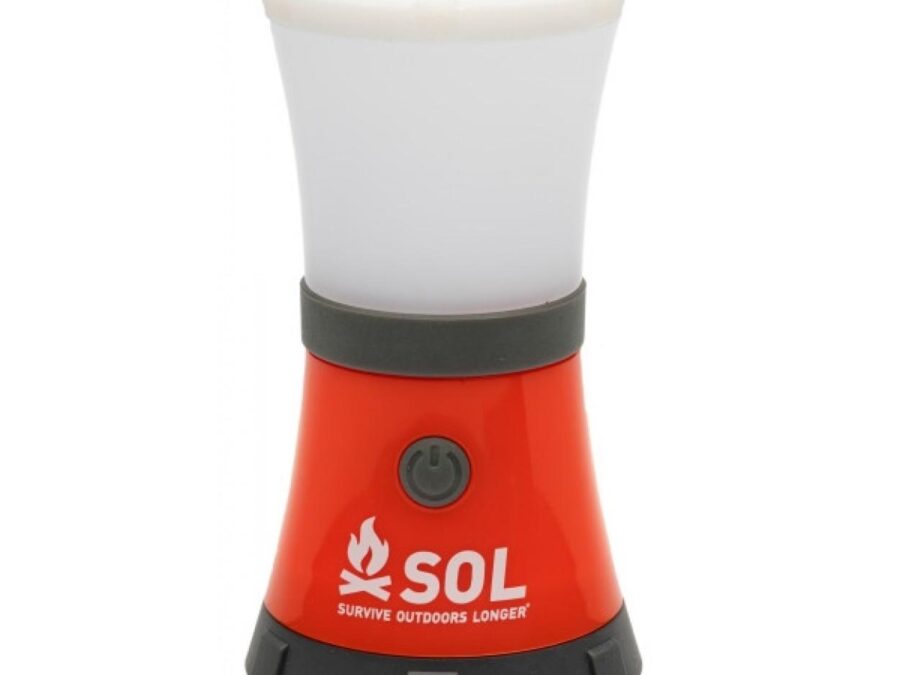 Survive Outdoors Longer Floating Lantern with Power Bank 240 Lumens Orange