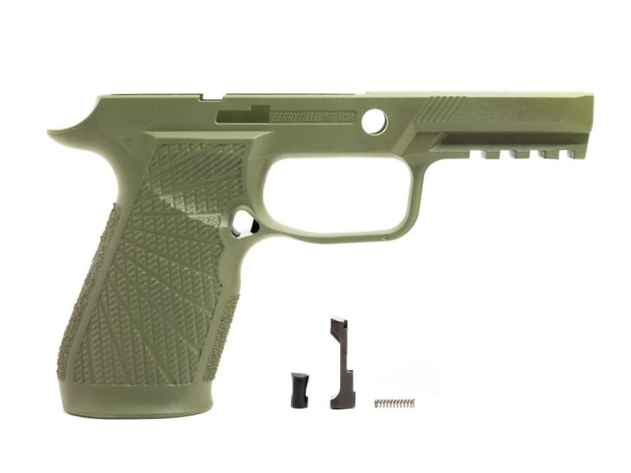 Wilson Combat Grip Module for Sig P320 Carry No Manual Safety Green
