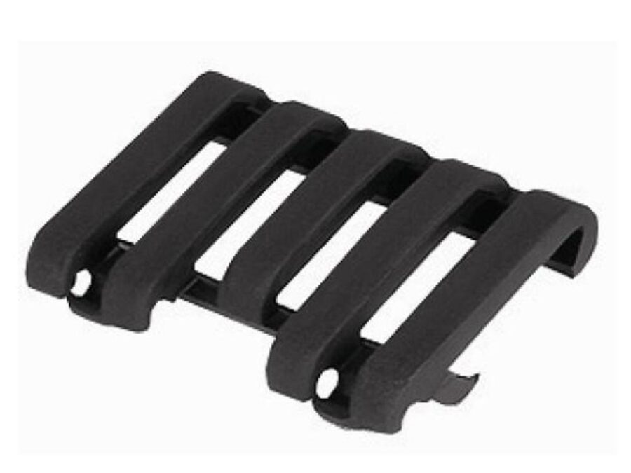 Weaver Low Profile Rail Cover Wire Loom - Black