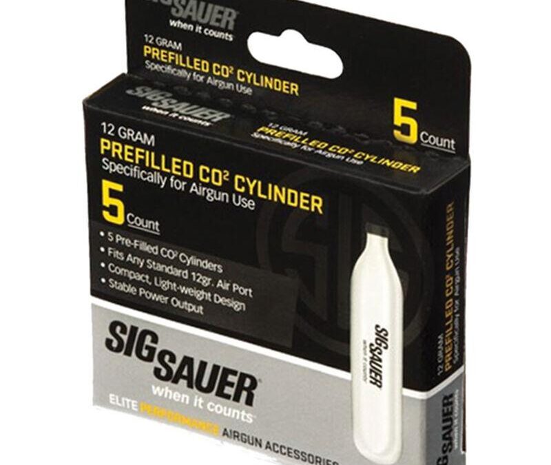 Sig Sauer CO2 Cartridge 12gr 5/ct