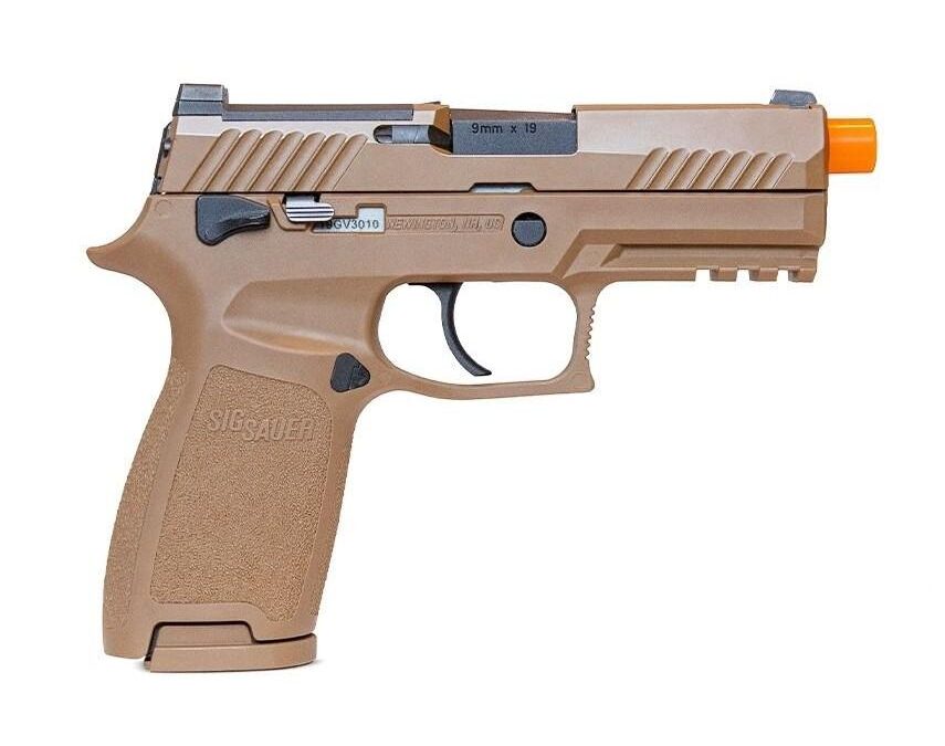 Sig Sauer Proforce M18 Airsoft Handgun 6mm Green Gas Coyote Tan