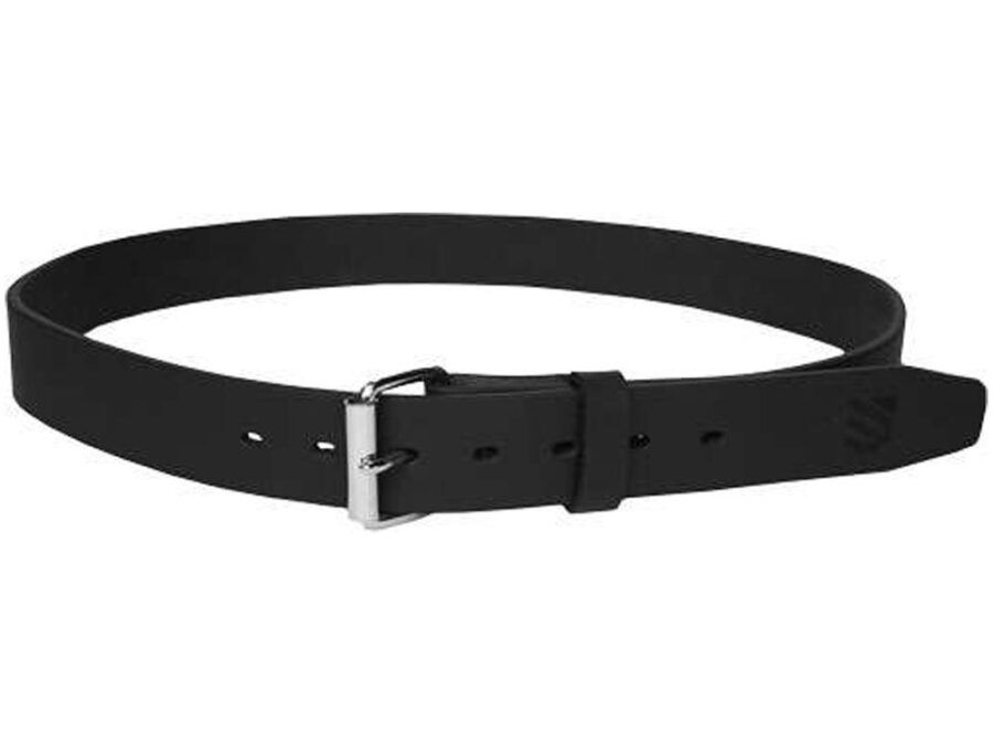 Blackhawk EDC Gun Belt - Std Buckle Black Leather 40 / 44 Hang Tag