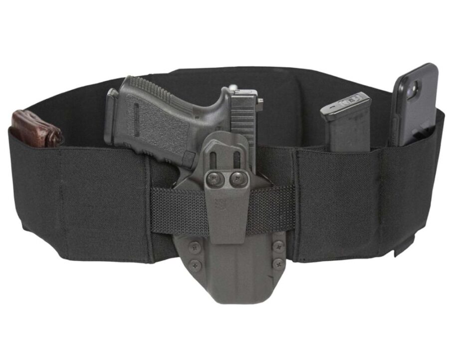 Blackhawk Stache N.A.C.H.O. Belly Band M 34-39" Black