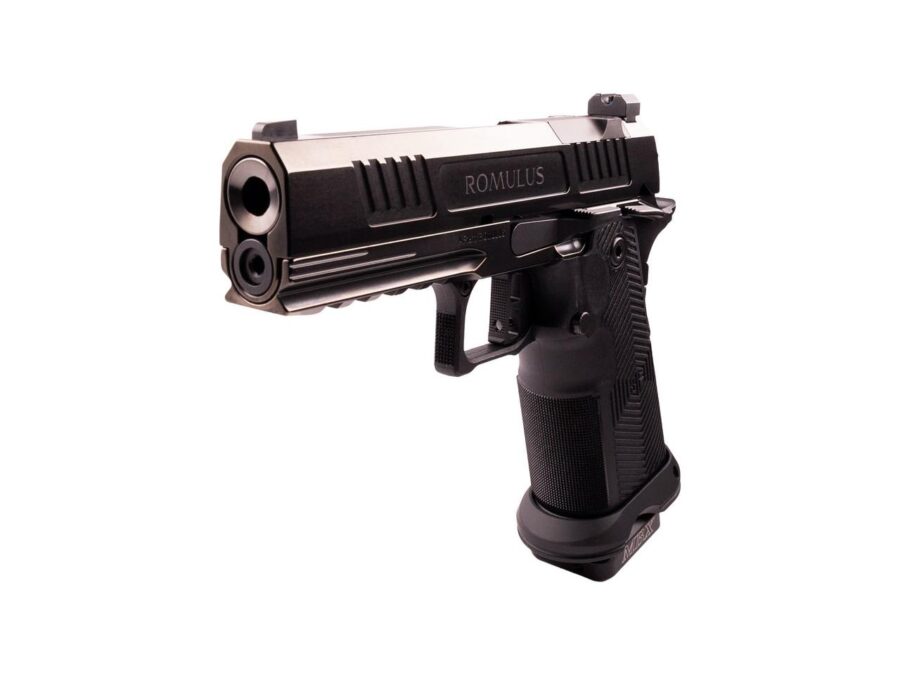 AF1911 Romulus RMSC Comp Handgun 9mm Luger 19rd Magazine 4.25" Bull Barrel Polished DLC Finish