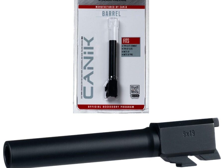 Canik Steel Drop in Barrel for Select 9mm Canik Pistols Compact Black