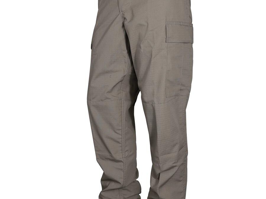 Tru-Spec BDU Basic Pants - 6.5oz. 65/35 Polyester Cotton Rip-Stop Zip Fly Closure Khaki Medium