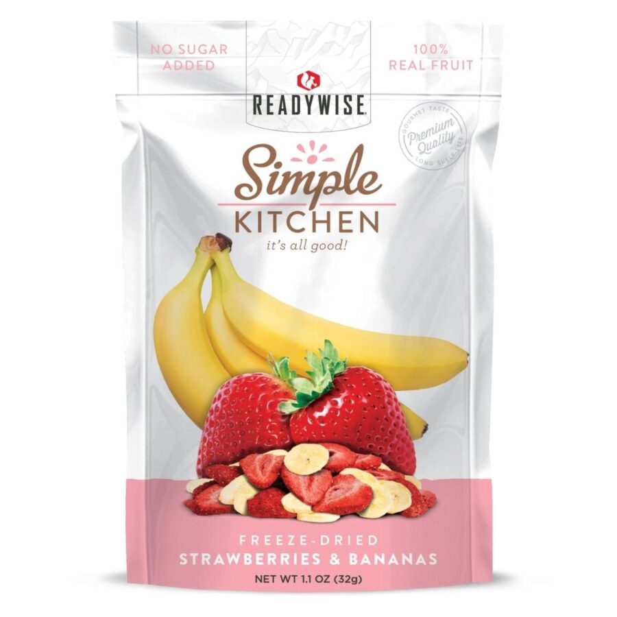 Readywise Simple Kitchen Strawberries & Bananas 1.1 oz