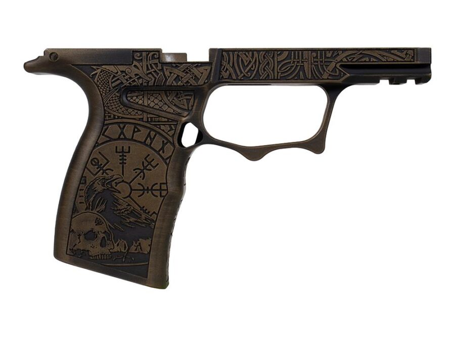 Shark Coast Tactical Custom X65 Sharktooth Grip Module for Sig Sauer P365X & P365XL - Viking