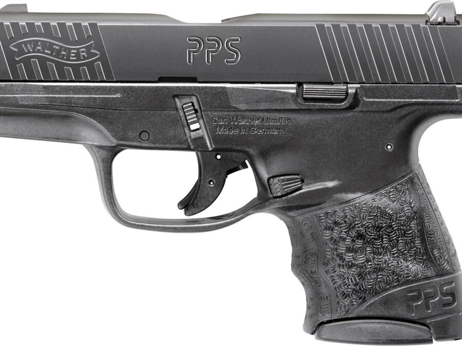 WALTHER PPS M2 9MM 3.2" BBL BLK POLY FRAME 1-6RD AND 1-7RD MAG HGA