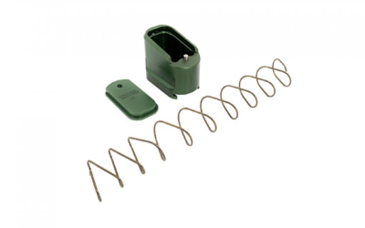 SHIELD ARMS S15 MAG EXTENSION +5 OD GREEN FITS GLOCK 43X/48 MAGS