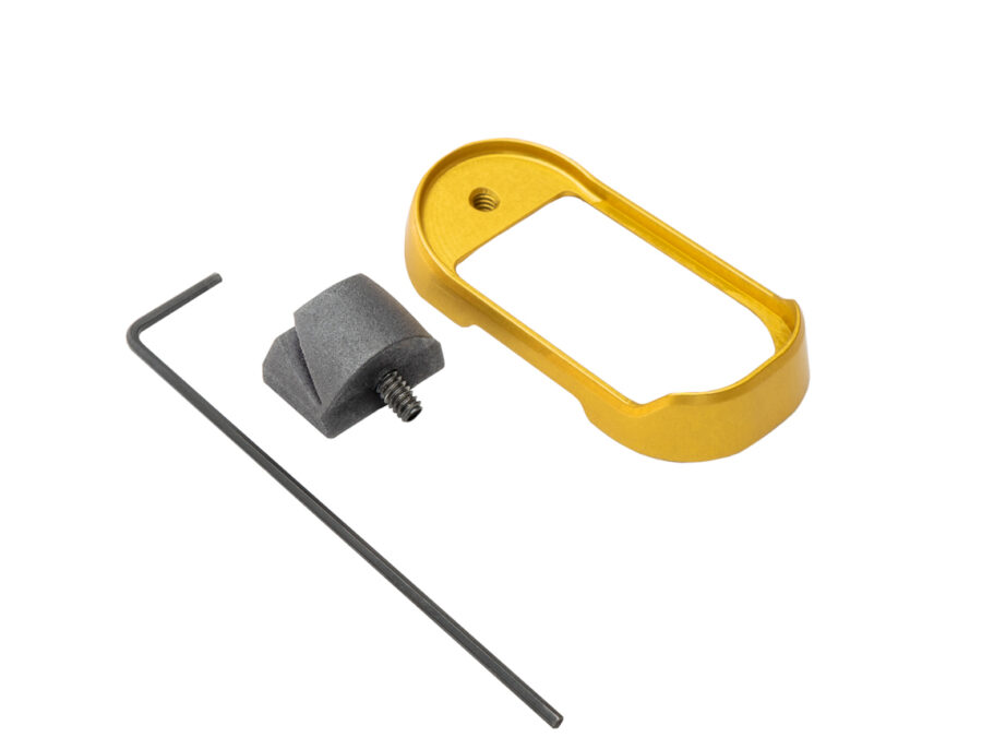 SHIELD ARMS MAGWELL GOLD GLOCK 43X/48