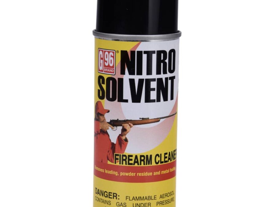 G-96 NITRO SOLVENT GUN CLEANER AEROSOL 6-OZ ( 12 PER CASE )