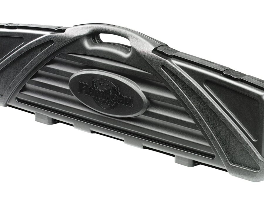 FLAMBEAU GUNCASE DOUBLE LONGUN BLACK SAFESHOT OVERSIZED 52.375X12.75X4.3"