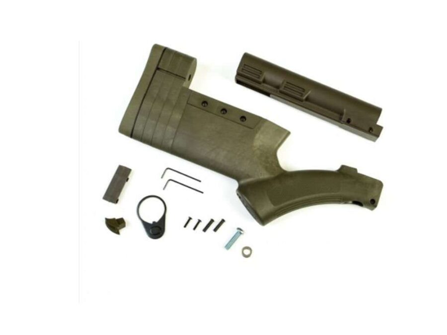 THORDSEN FRS-15 GEN 3 CARBINE STOCK KIT OD GREEN W/ ENHANCED BTC