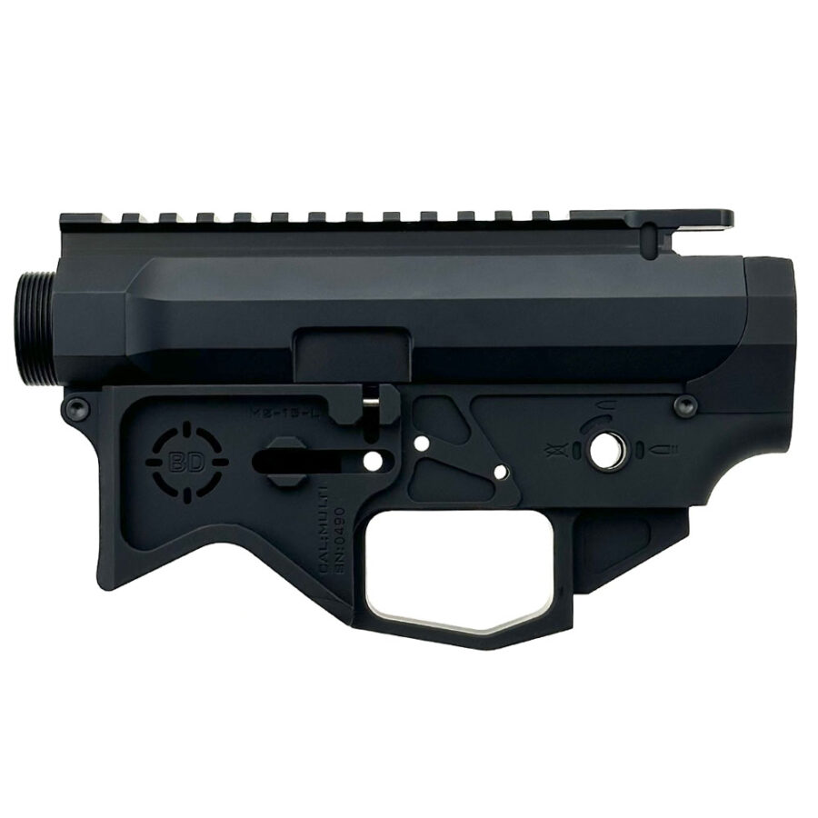 BLACKOUT DEFENSE MATCHED RECEIVER SET AR-15 MULTI MARK 2 BLACK ANODIZED