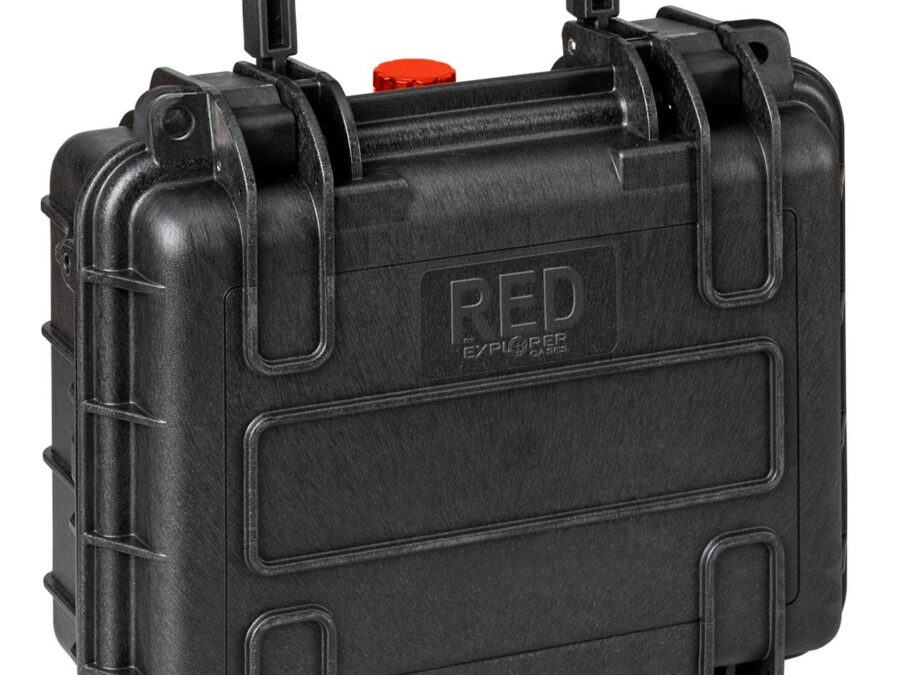 EXPLORER RED GUNCASE DOUBLE PISTOL BLACK PRE-CUBED FOAM SET 11.81"X8.27"X2.28"