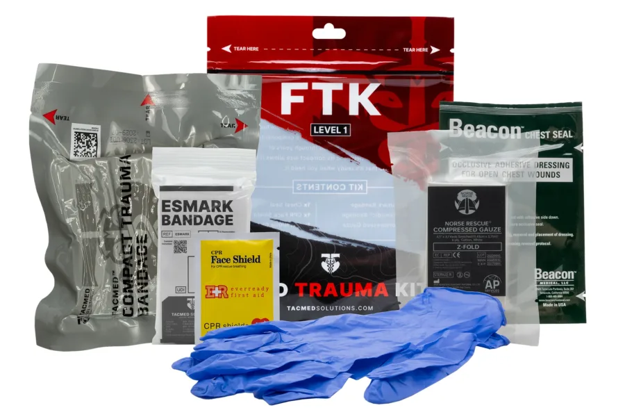 TACMED SOLUTIONS LEVEL 1 FIELD TRAUMA KIT