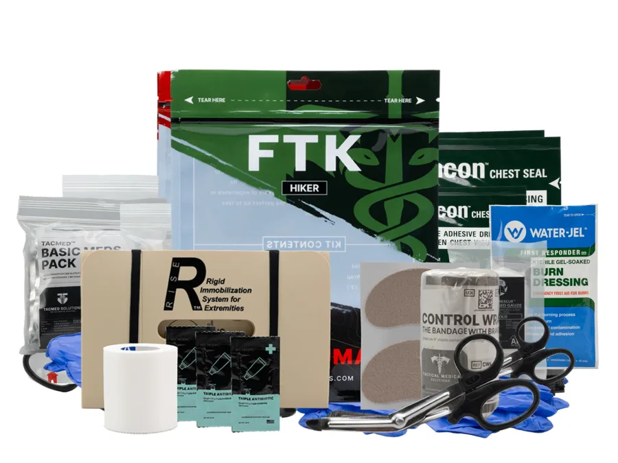 TACMED SOLUTIONS LEVEL HIKER  FIELD TRAUMA KIT