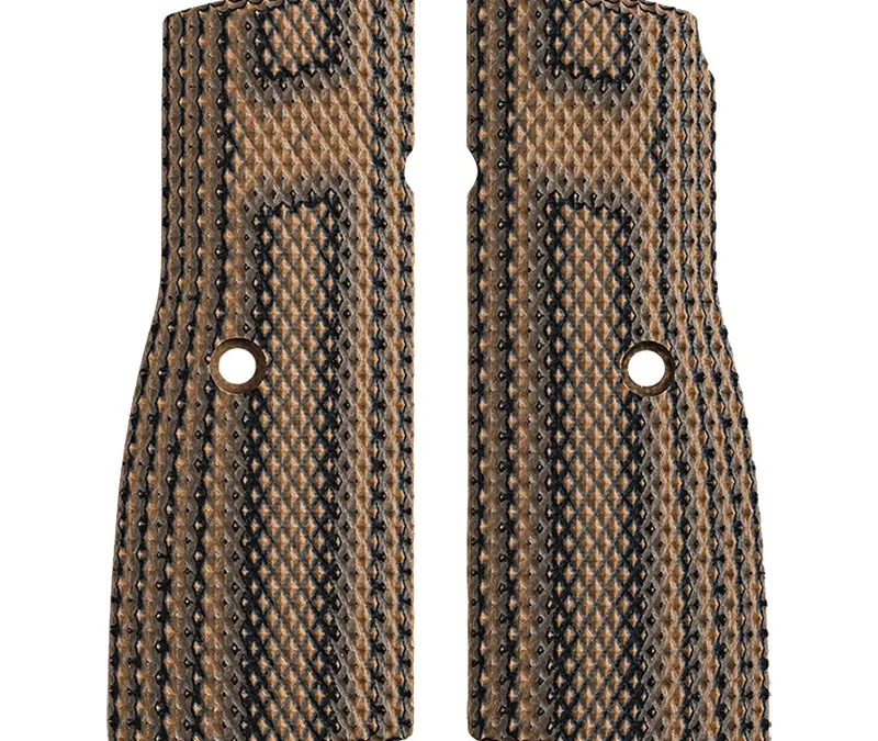 FN HIGH POWER G10 HYENA BRWN GRIPS