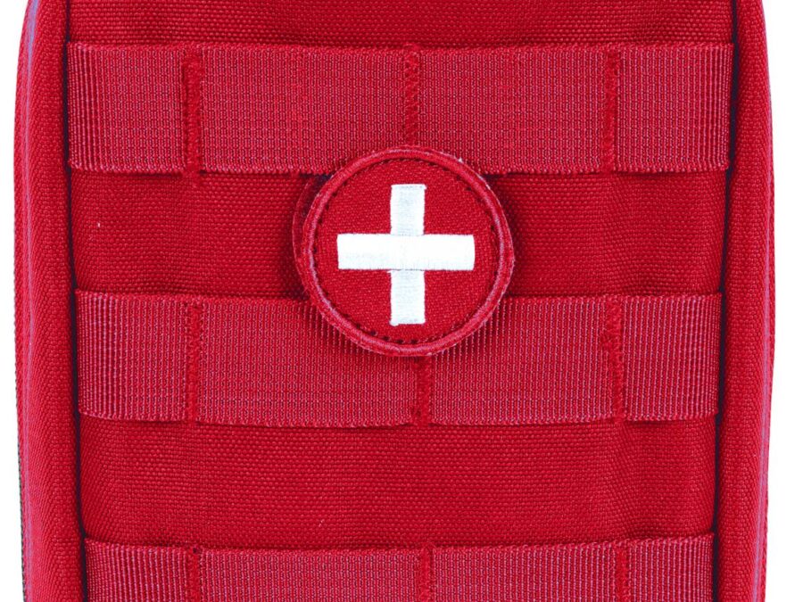 VOODOO TACTICAL TACTICAL TRAUMA KIT (RED)