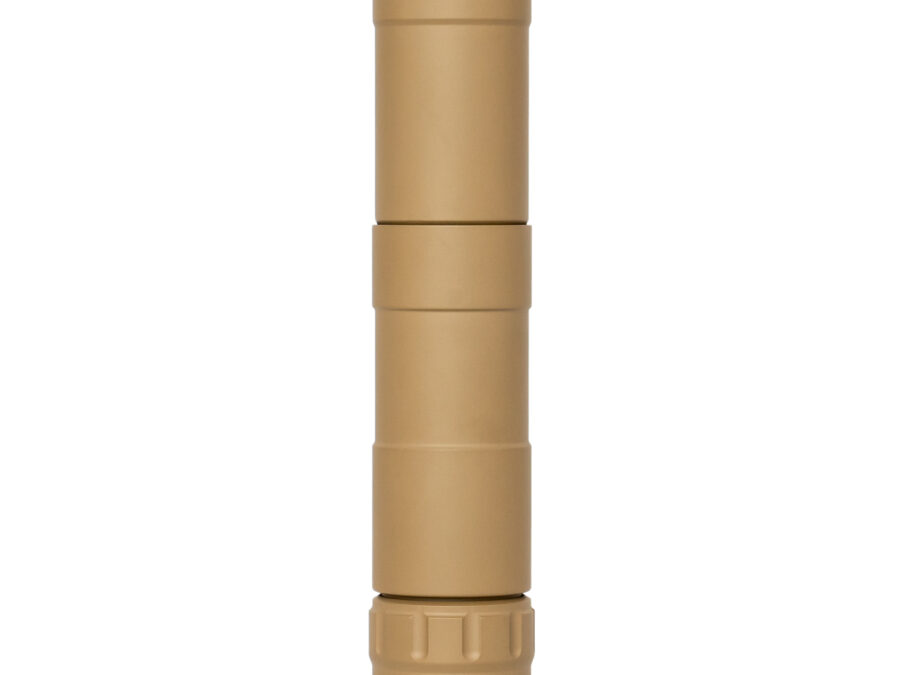 RUGGED SUPPRESSORS MUSTANG22 22LR SILENCER FDE