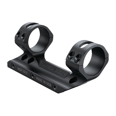 PREMIUM 1''  FIXED MSR OPTICS MOUNT BLACK