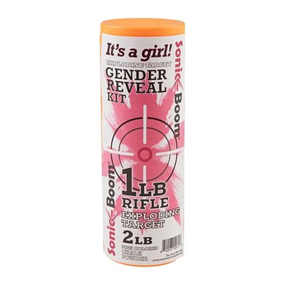 GENDER REVEAL KIT EXPLODING TARGET GIRL