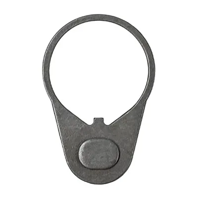 RECEIVER EXTENSION END PLATE FOR AR-15 BLACK