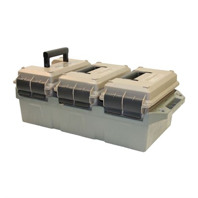 MTM 3-CAN AMMO CRATE 50 CAL DARK EARTH